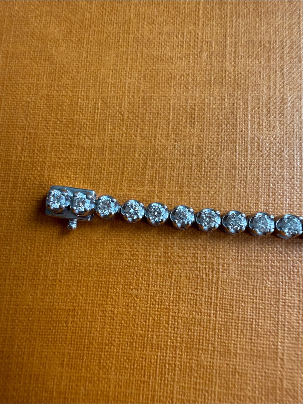 Silver Tennis Bracelet - Classic Sparkle - Picture 3 of 13